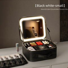 Portable Lighted Makeup Bag 3 Colors Travel Cosmetic Case