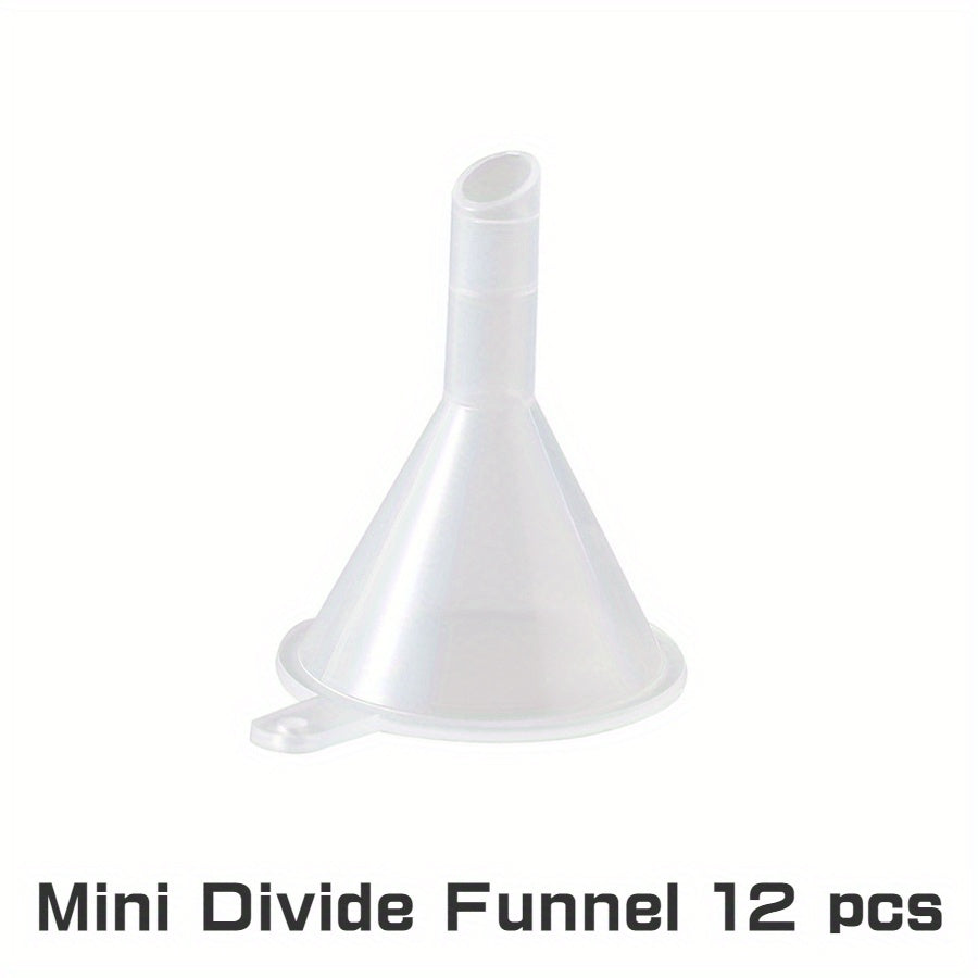 25pcs Mini Funnel for Liquid Dispenser - Small Household Funnel