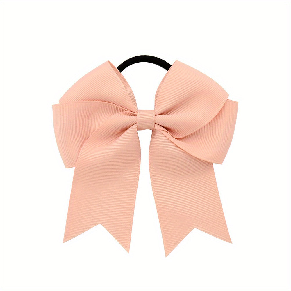 Dovetail Streamer Bow Hair Tie Leather Hair Rope