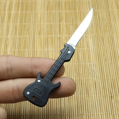 Portable Mini Folding Guitar Keychain with Bass Handle