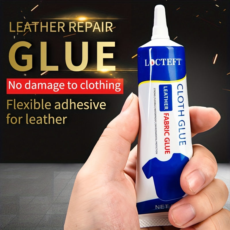 Leather Fabric Glue Soft Strong Transparent Waterproof Adhesive Repair