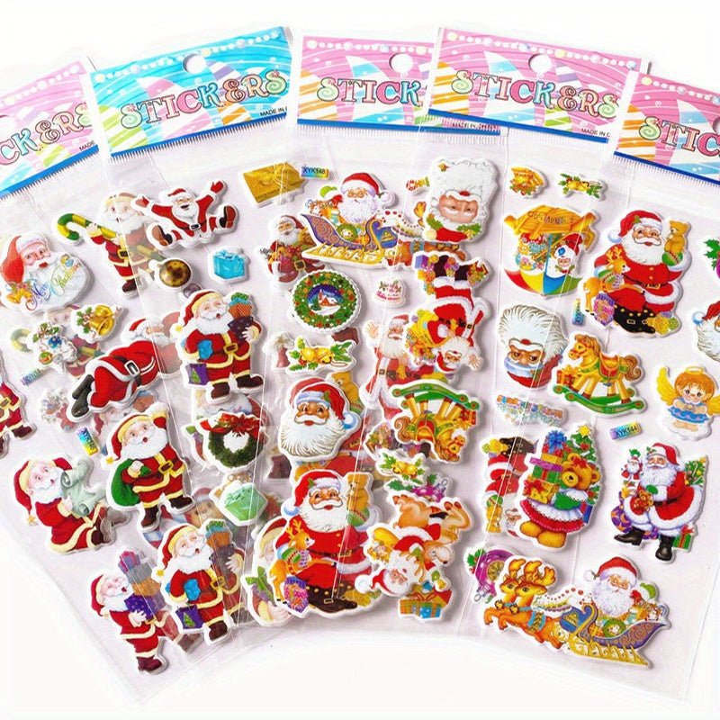 Christmas Stickers Christmas Theme Seal Labels Stickers For DIY Gift