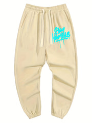 Men's Drawstring Pocket Sweatpants Casual Jogger Pants