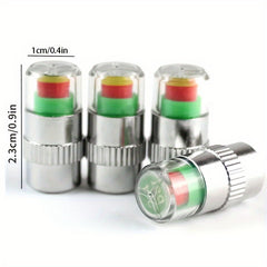 4pcs Car Tire Pressure Monitoring Valve Cap Sensor