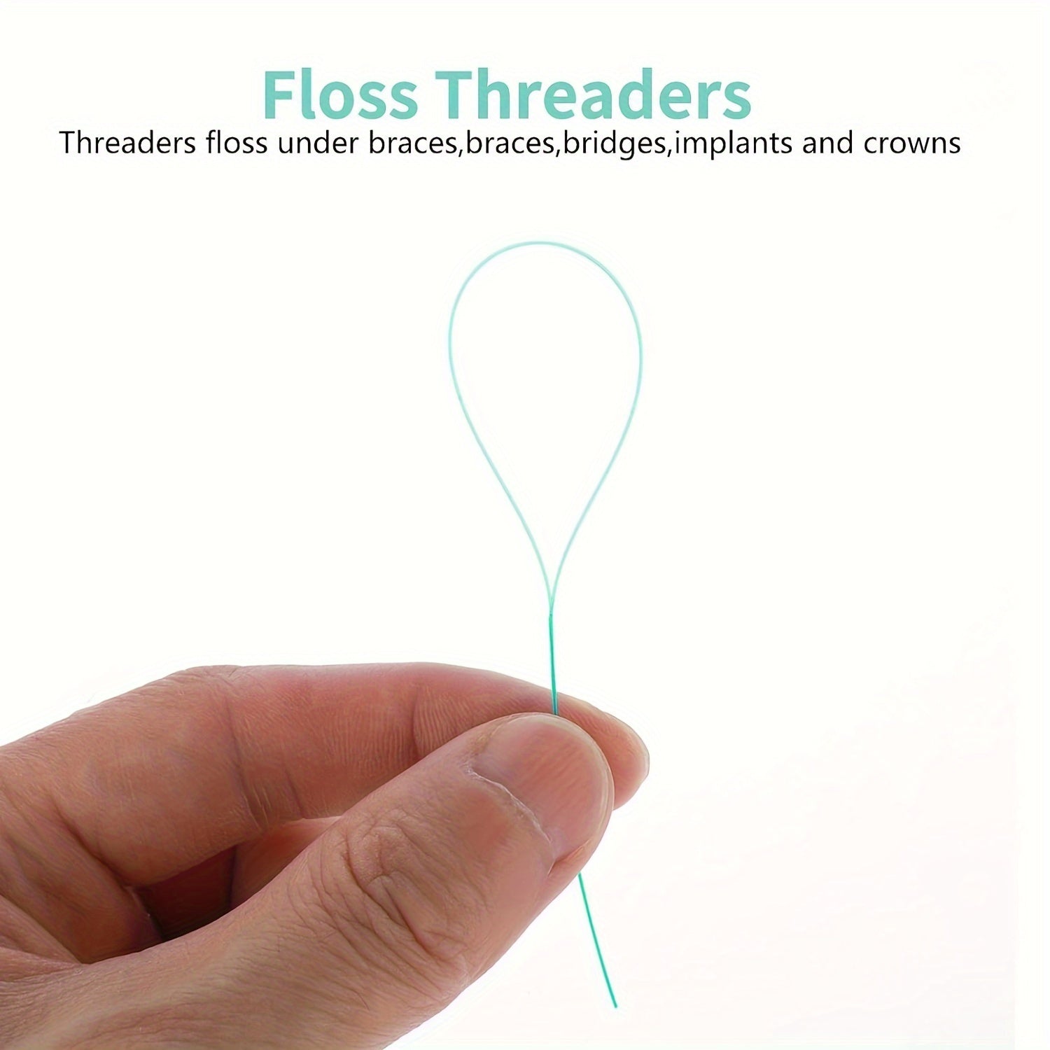 70 Dental Floss Threaders for Braces Bridges Implants