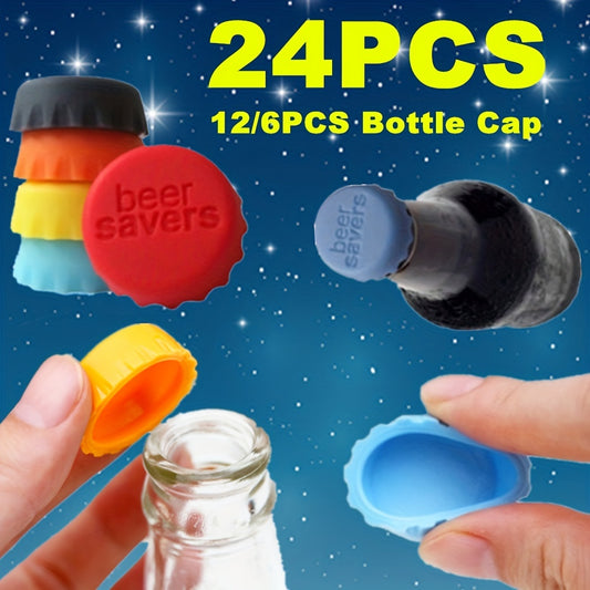Silicone Wine Stopper Expanding Beverage Bottle Stopper Preservation Cork