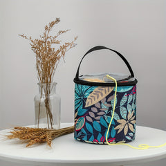 Yarn Bag Knitting Storage Crochet Tote Mini Drum Box 600D Oxford Fabric