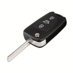 Hyundai Kia Key Fob Case 3 Buttons Flip Folding