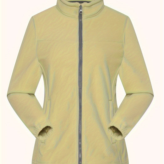 Warm Windproof Softshell Sports Jacket - Women's Activewear