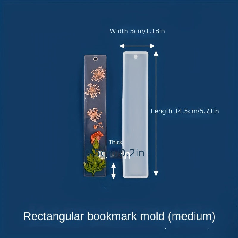 Animal Shape Bookmark Silicone Mold for DIY Epoxy Resin Molds