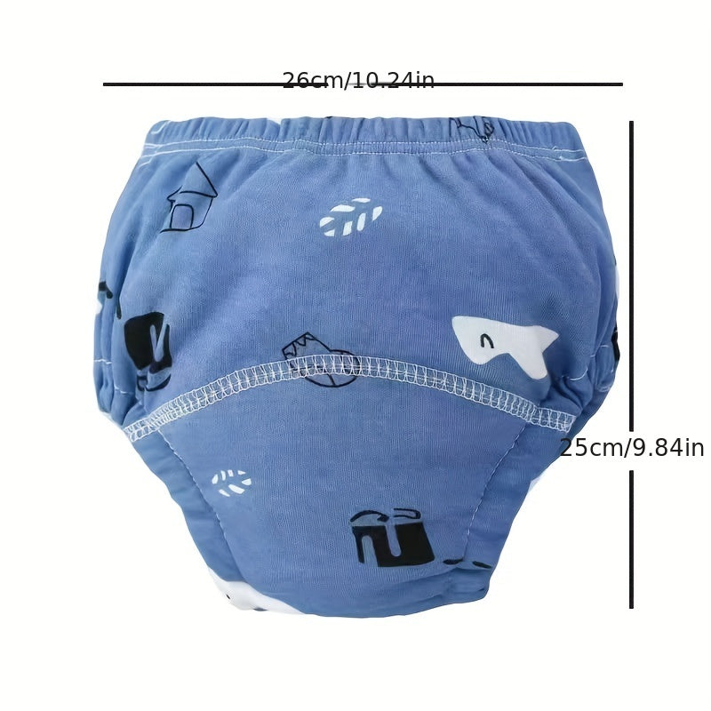Newborn Cotton Cloth Baby Diaper Training Pants