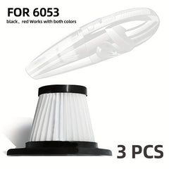 3pcs Vacuum Cleaner HEPA Filter Element Washable Healthy Accessory