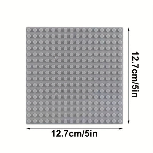 10pcs 5x5 Base Plates for Building Blocks, Compatible with All Brands