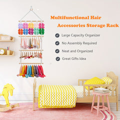Baby Hair Bow Organizer Wall Hanger