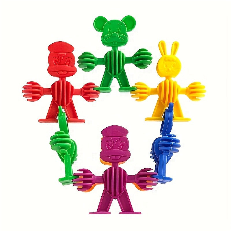 Large Animal Building Blocks Set for Kids, 60pcs