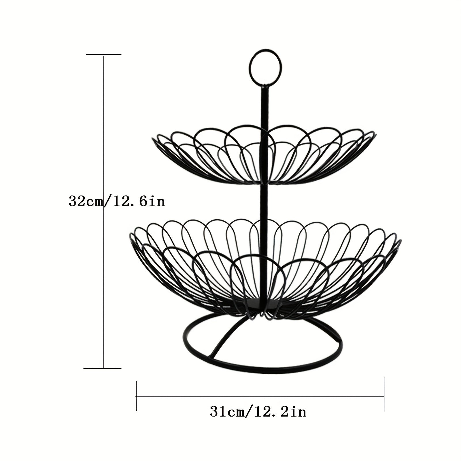 Double Layer Candy Basket for Snack Storage and Party Decorations
