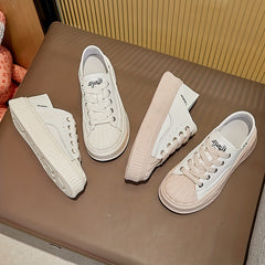 Women's Shell Head Flat Shoes Breathable Outdoor Sport Casual Board Shoes