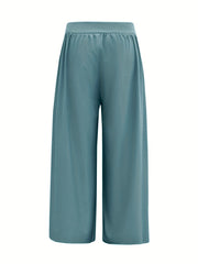 Casual Pants Women's Plus High Waist Beach Pants