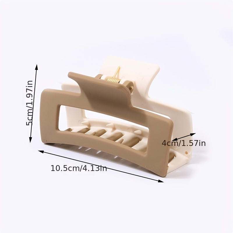 Frosted Hair Claw Clip Strong Hold Grip Hair Jaw Clip Thick Hair Accessories