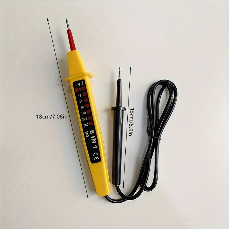Auto Voltage Range Detector with LED Display Double Pole 6V-380V