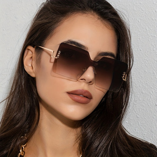 Y2K Vintage Gradient Sunglasses UV400 Sun Shades for Women
