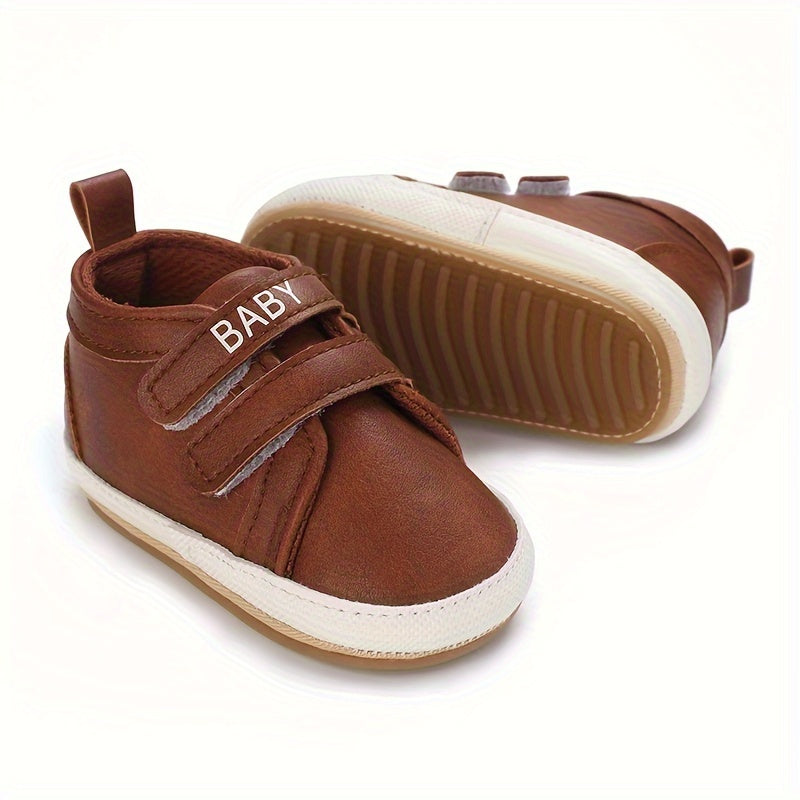 Vintage Baby Boys Comfortable Sneakers Lightweight Non Slip Shoes