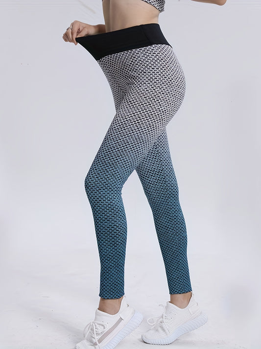 High Waist Gradient Fitness Leggings