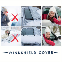 Car Windshield Snow Cover Frost Ice Removal Sun Shade Winter Protection