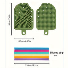 Silicone Double Sided Sensory Activity Board Social Emotional Learning