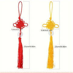 Red Knot Jade Tassel Year Decorations Spring Lantern