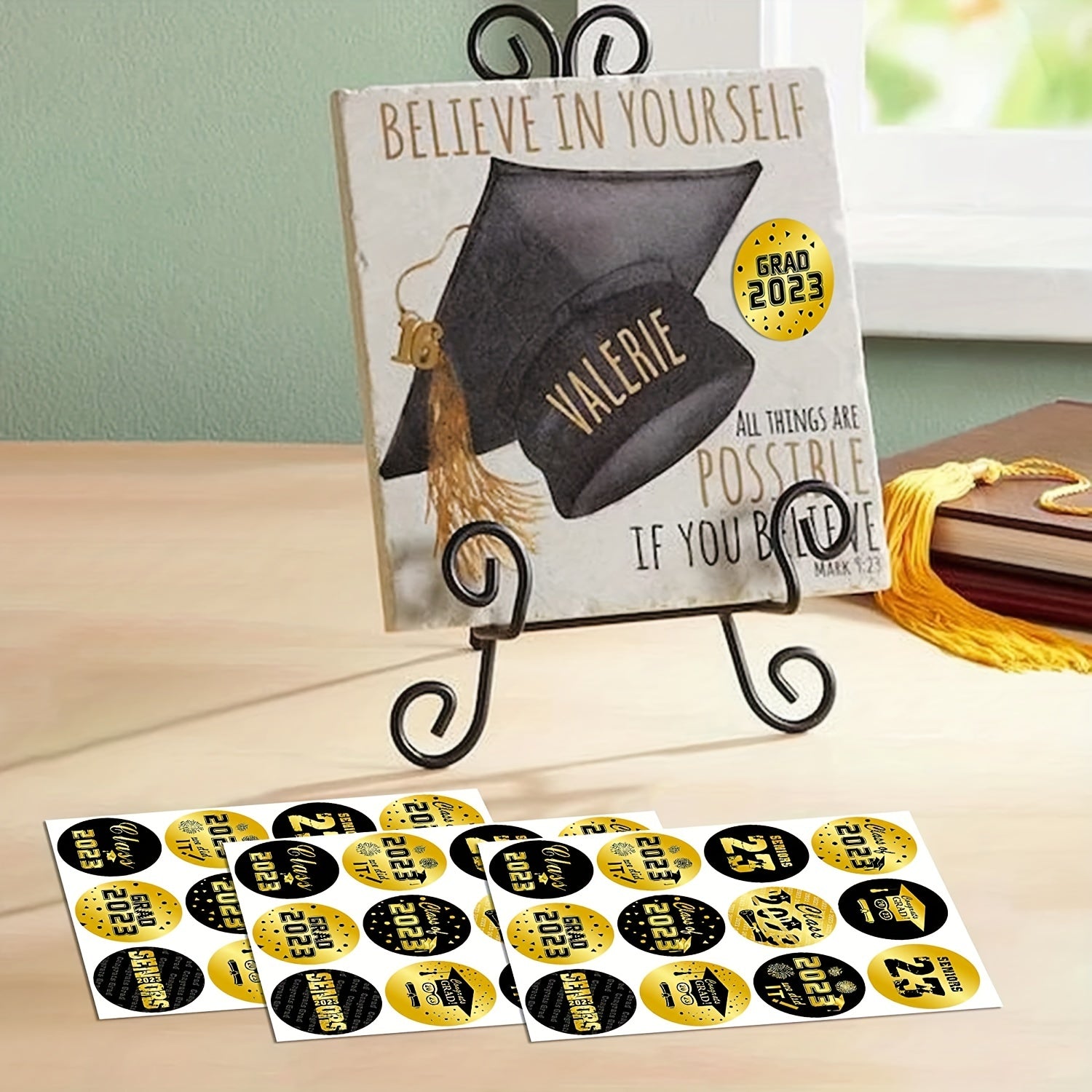 72pc Graduation Stickers - Celebrate Your Success!