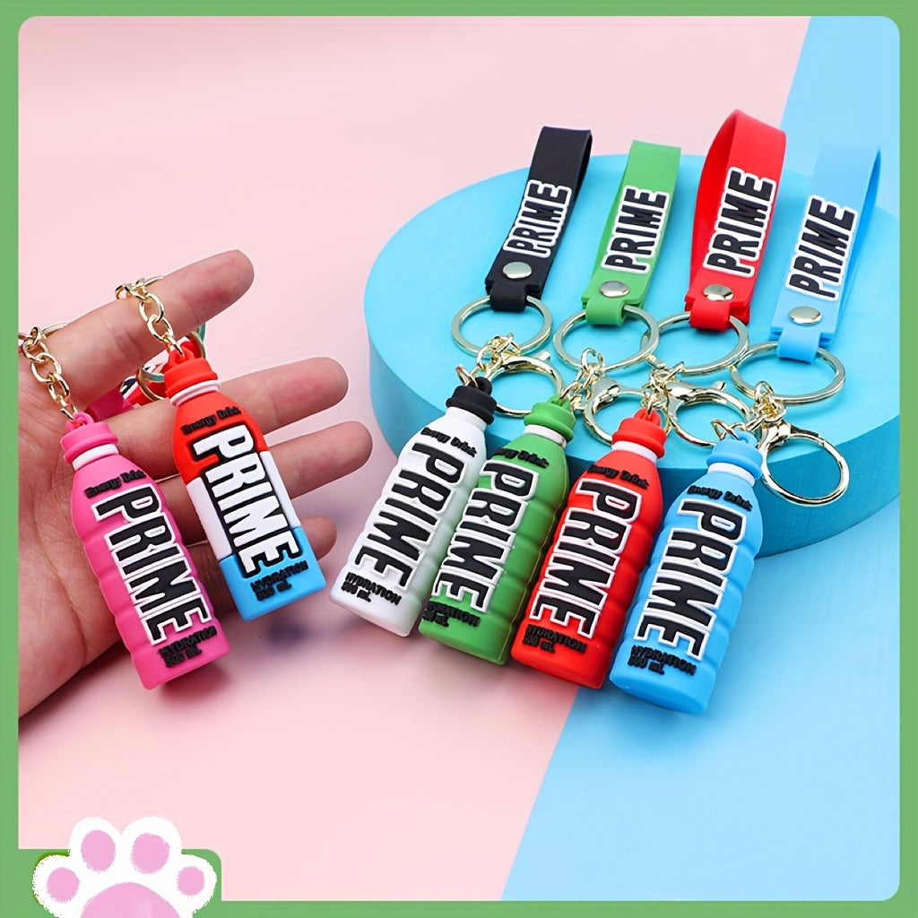 Creative Drink Bottle Key Chain Car Key Pendant Bag Ornament