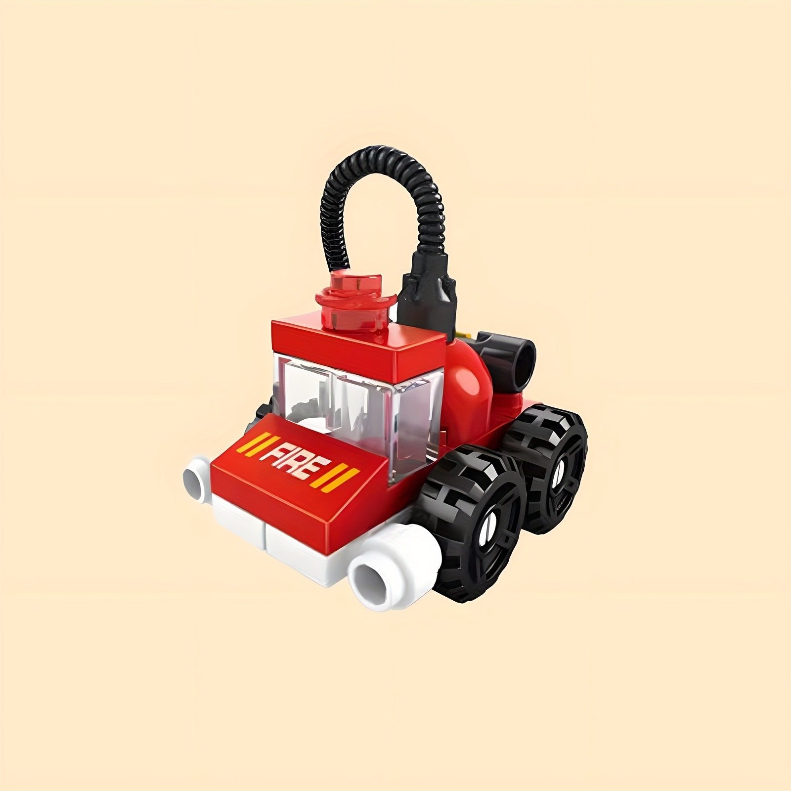 134pcs Fire Truck Stacking Blocks Toy Creative Play