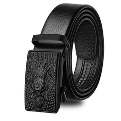 Fish Automatic Buckle PVC Belt For Men