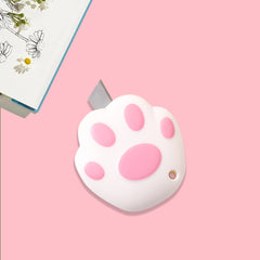 Cloud Cat Mini Retractable Utility Knife for DIY Crafts and Letter Opening