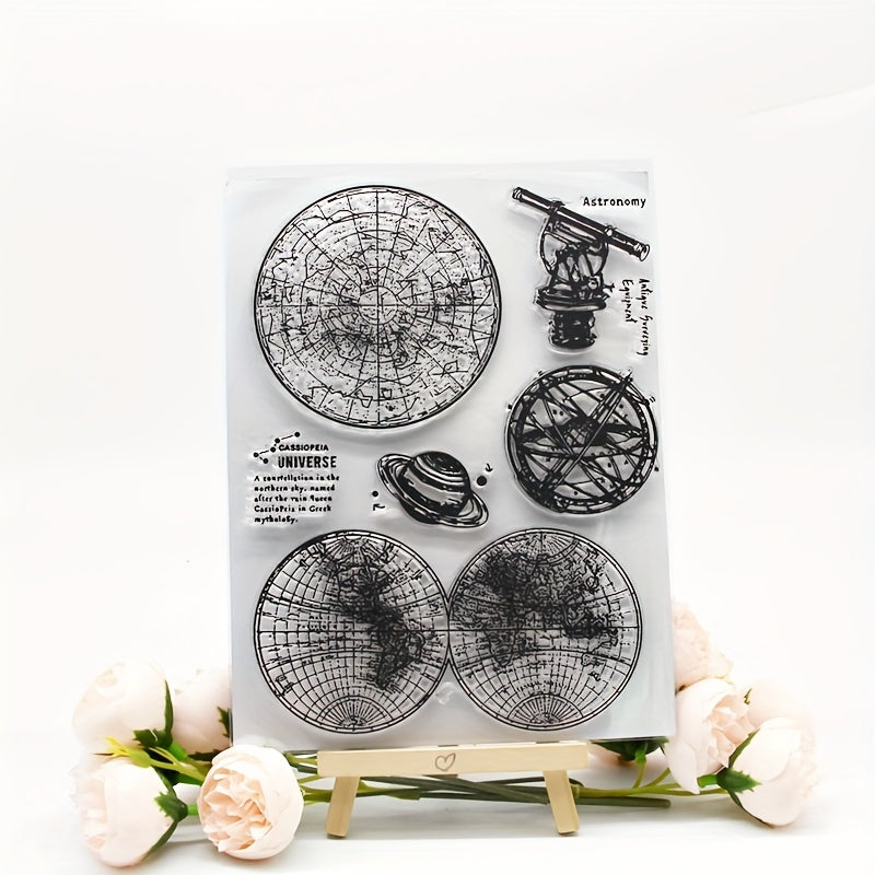 Universe Silicone Transparent Stamp