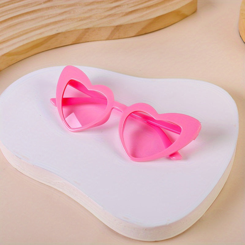 Girl's Heart Sunglasses UV Protection Casual Love Sunglasses