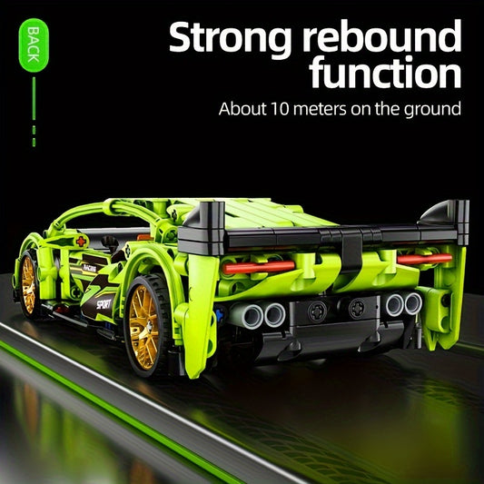 Green Racing Building Blocks with Precision Particles