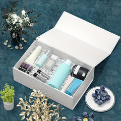 Ornament Storage Box w/ Magnetic Closure - Ideal for Decorations
