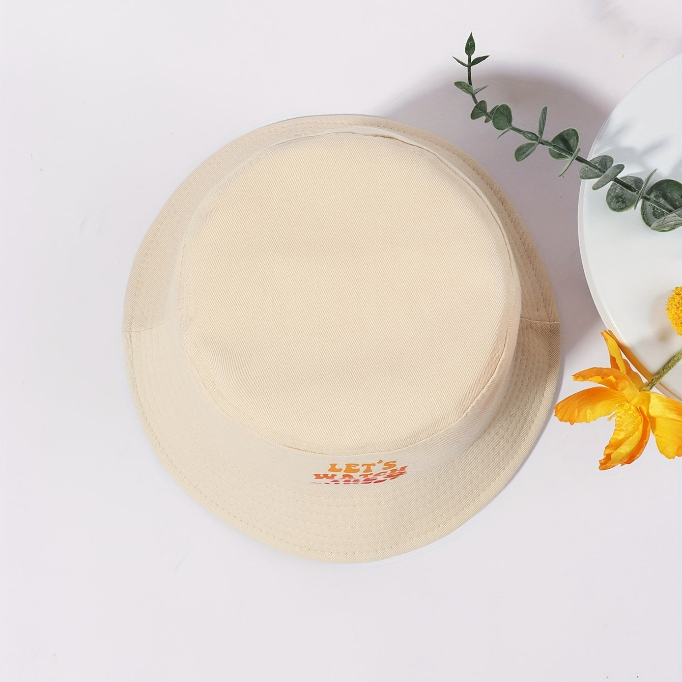 SUNSET Bucket Hat Khaki Sunscreen Basin Hat Cotton Travel Beach Hats Women