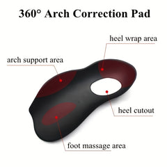 Orthotic Insoles Flat Feet O Shaped Legs Arch Support Shoe Inserts