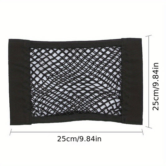 Car Back Rear Mesh Trunk Seat Elastic Net Storage Bag Organizer