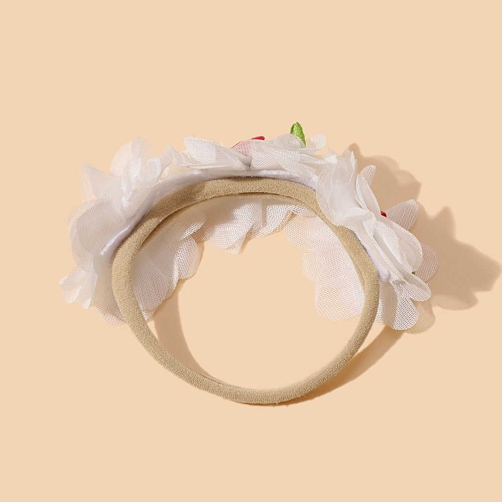 Chiffon Flower Headband for Girls