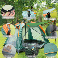 Automatic Camping Tent Water Resistant Lightweight Tent