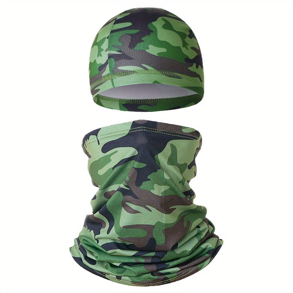 Summer Sweat Absorbing Outdoor Sports Cooling Scarf UV Protection Mask