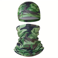 Summer Sweat Absorbing Outdoor Sports Cooling Scarf UV Protection Mask