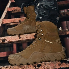 Men's Camo Hiking Boots, Breathable & Non-Slip