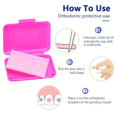 Orthodontic Protection Wax: Gum Protection & Scratching Reduction