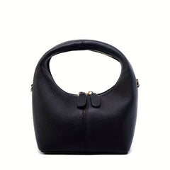 Minimalist Satchel Handbag for Women with Removable Strap