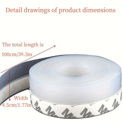 Door & Window Sealing Strip Glass Door Gap Adhesive